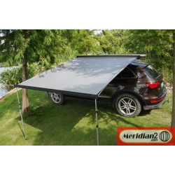 Toldo INVICTA 2.5m. Carcasa Aluminio Negro. Leinwand