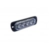 PERIMETRAL AMBAR LED 12V-24V 85x28mm